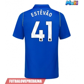 Lacne Muži Futbalové dres Chelsea Estevao Willian #41 2026-27 Krátky Rukáv - Domáci